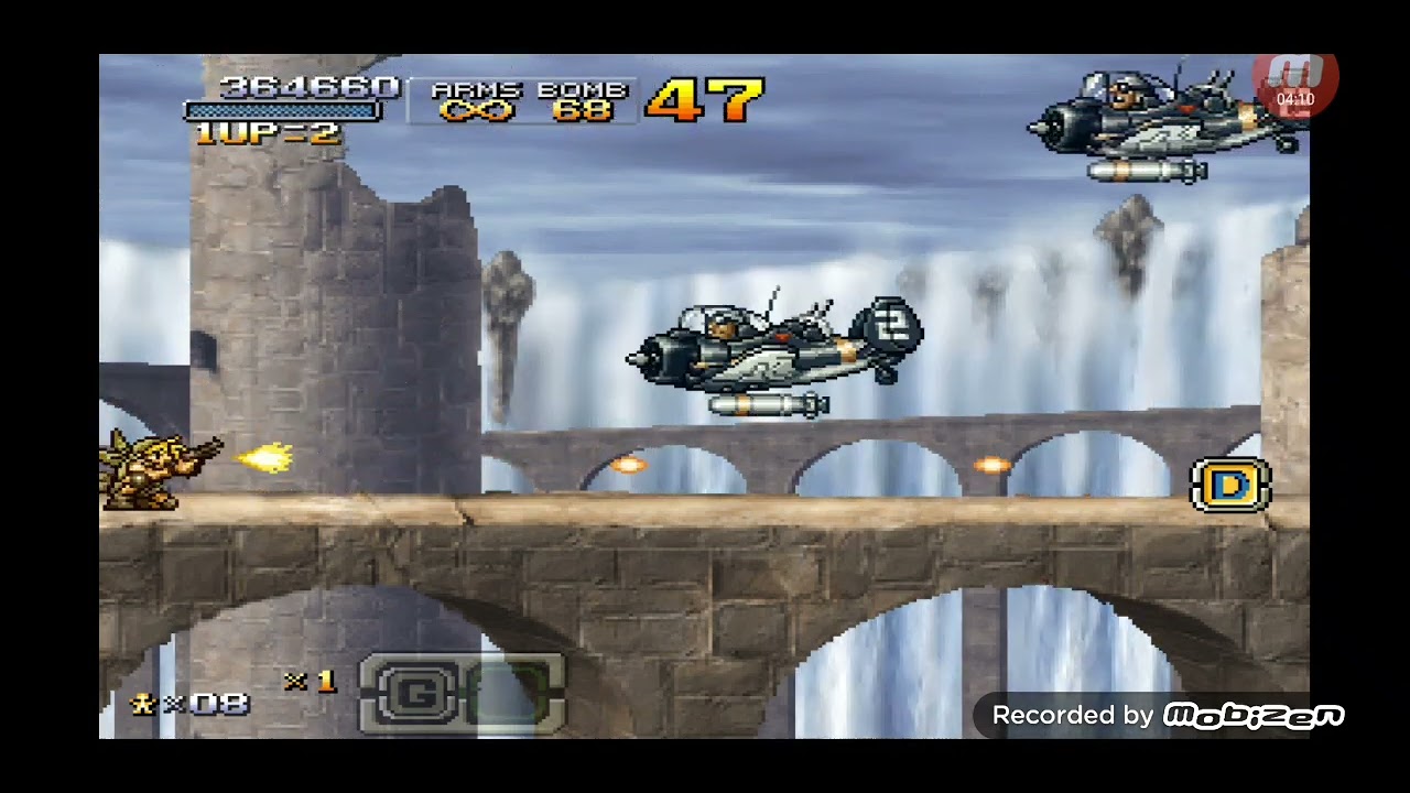 Metal Slug XX mission 5 Eri without die