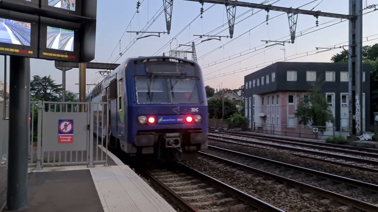 [RER C] Compilation de trains en gare de Savigny-sur-Orge