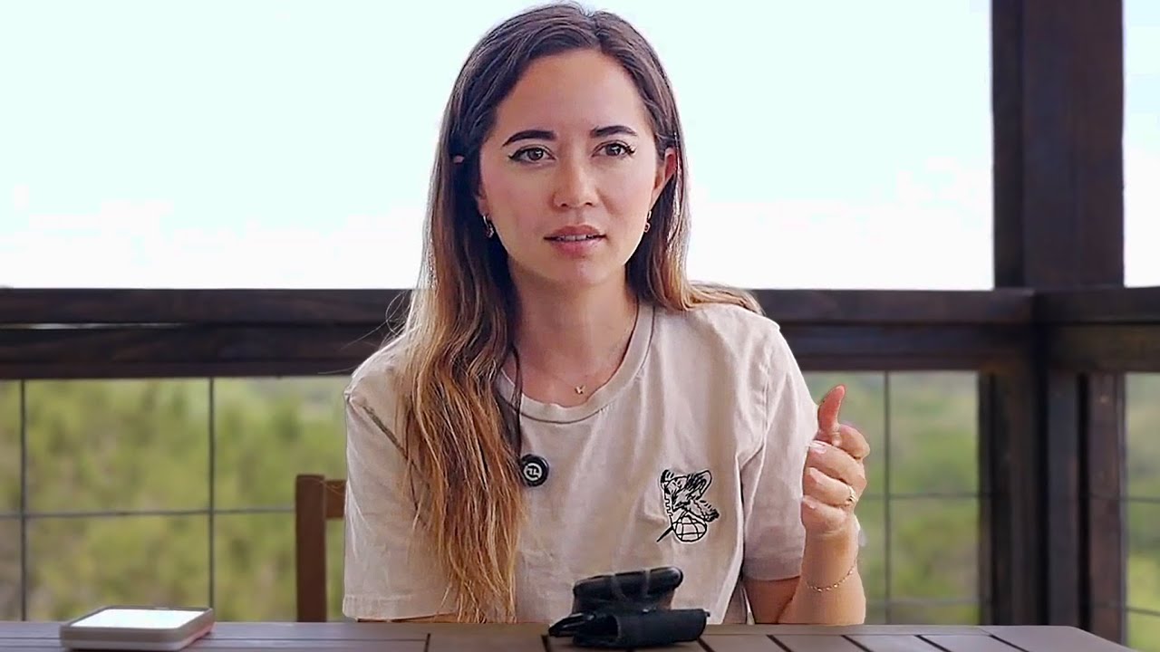 Maya watches her cameraman struggle with a wasp