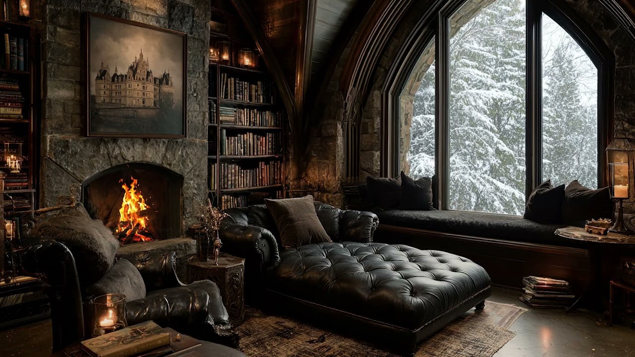 Midnight Train Through Snow | Emotional Piano Music for Peaceful Travel Across Winter Landscapes