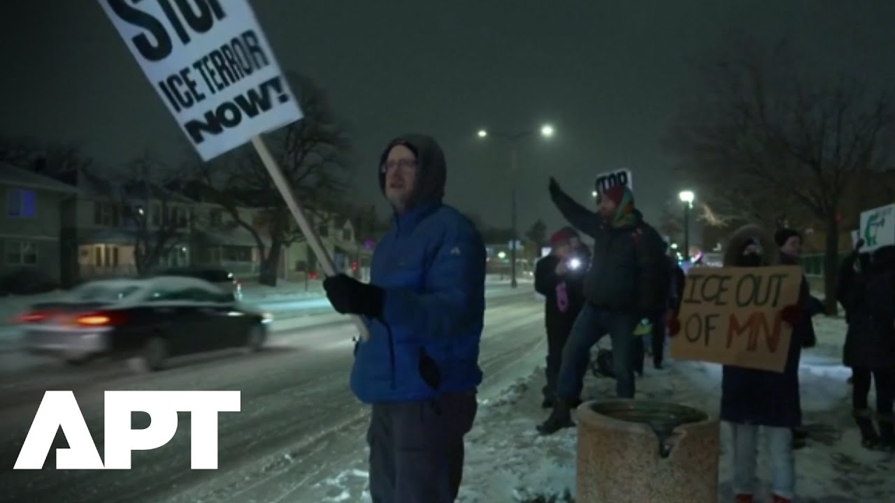 Реакция ICE не прекращается: улицы Миннесоты охвачены протестами при минусовых температурах | APT