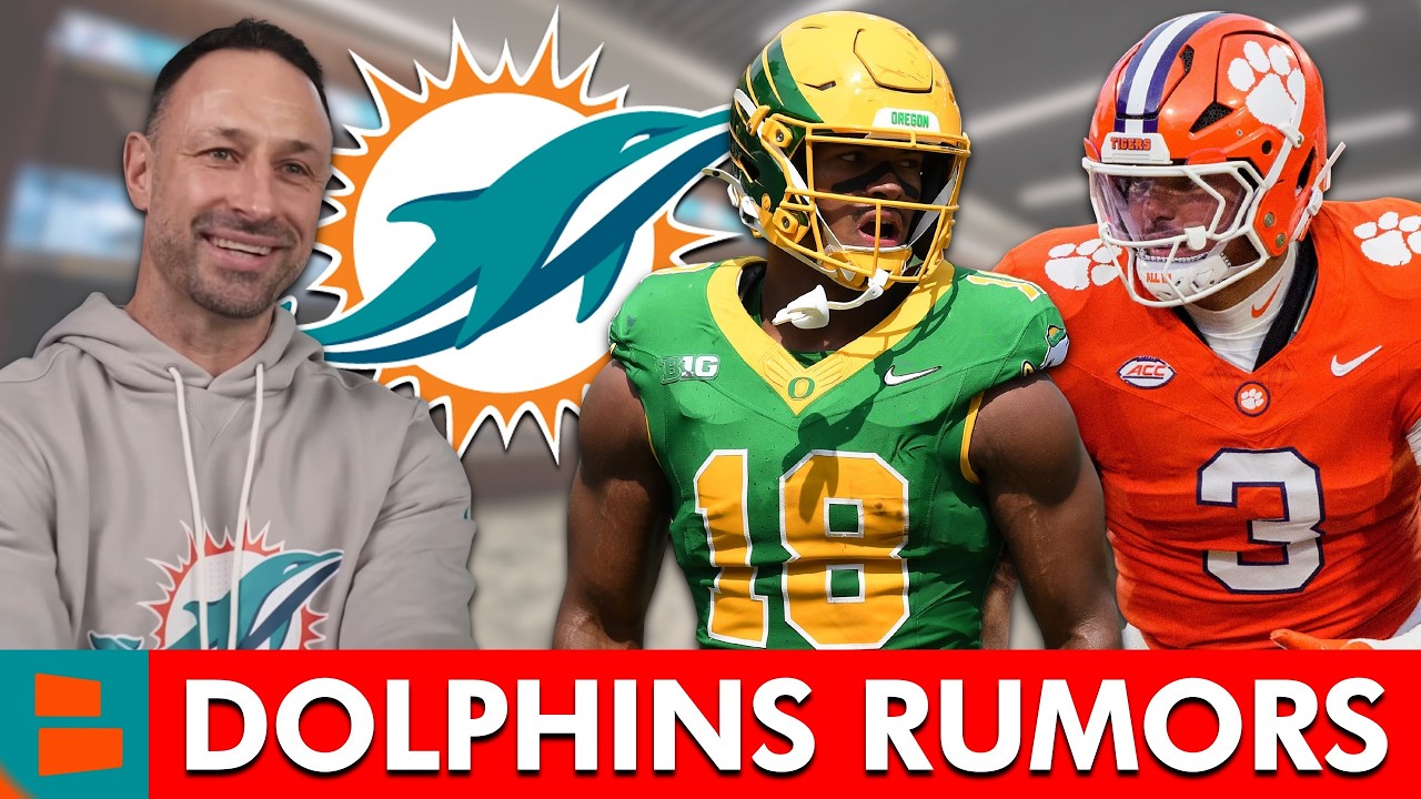 Miami Dolphins Rumors On The NFL Draft Ft. Kenyon Sadiq, T.J. Parker & Francis Mauigoa