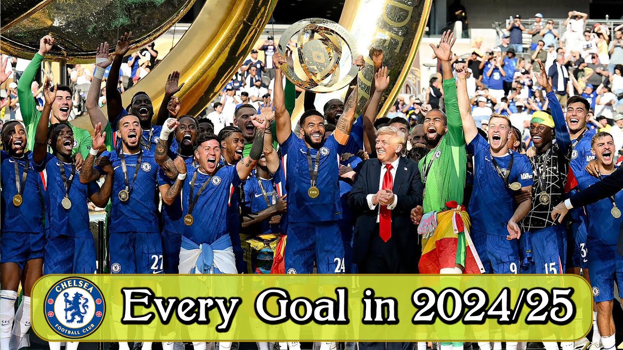 Every Chelsea Goal in season 2024/25