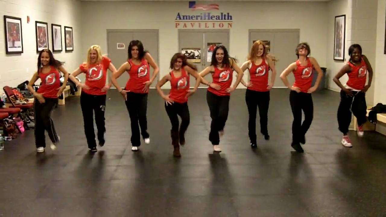 NJ Devils Dancers - Jingle Bells - Choreography by Amanda Grace