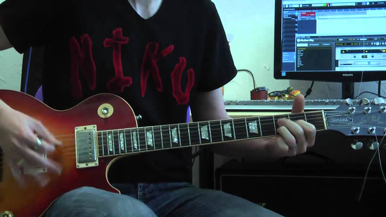 Slash - Bad Rain (full guitar cover)