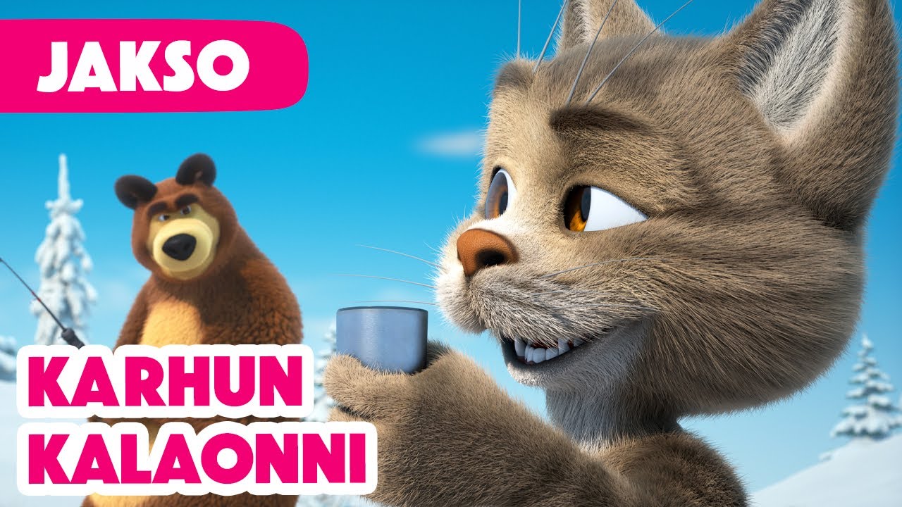 Masha ja Karhu 2025 🐋 Karhun kalaonni (Jakso 114) 🐱🎣 Uusi jakso nyt! 👧🐻 Masha and the