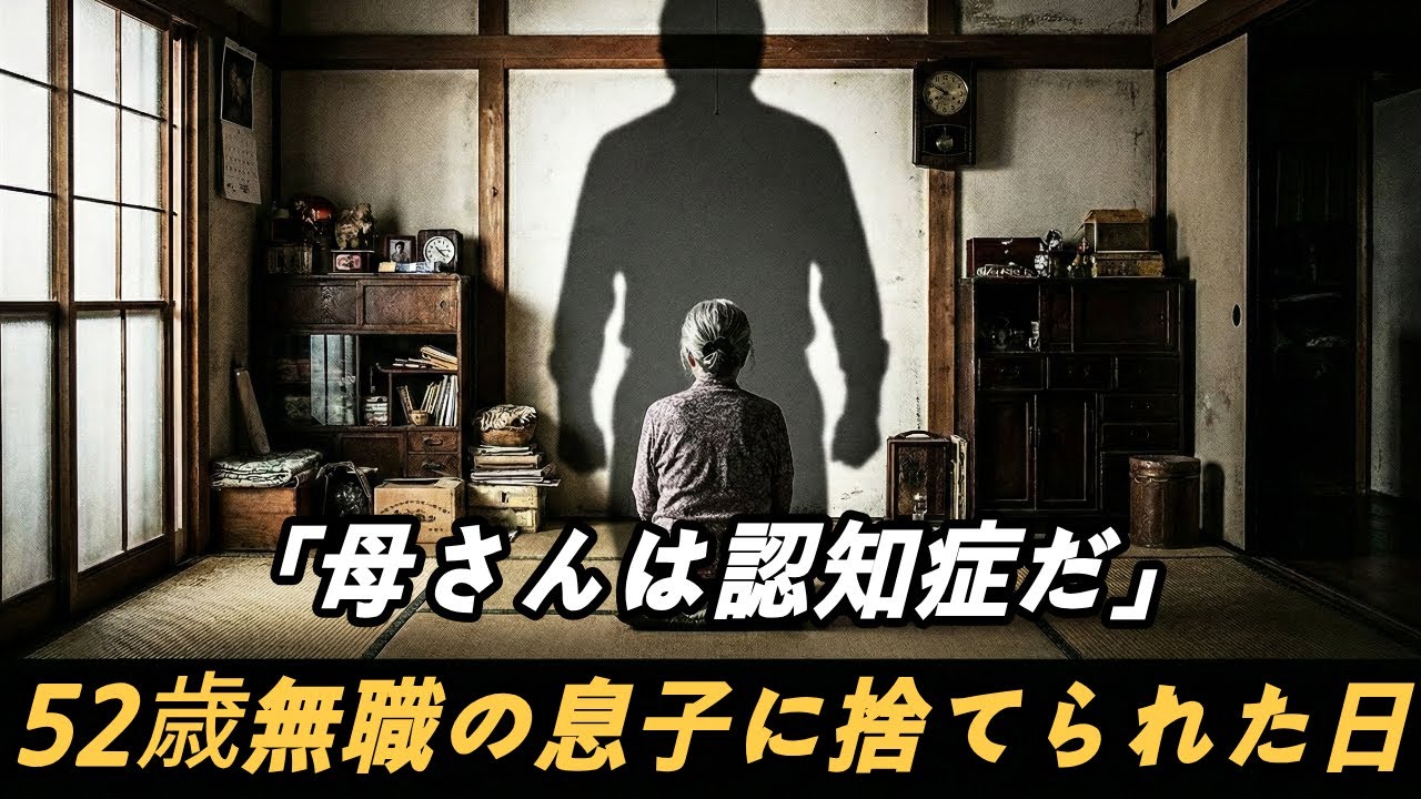 [30年尽くした家を奪われました] 52歳無職の息子が「母さんは認知症だ」と施設に放り込もうとした非情な結末 | シニアの悩み | 感動の実話 | 8050問題 | 家族の裏切り | スカッと