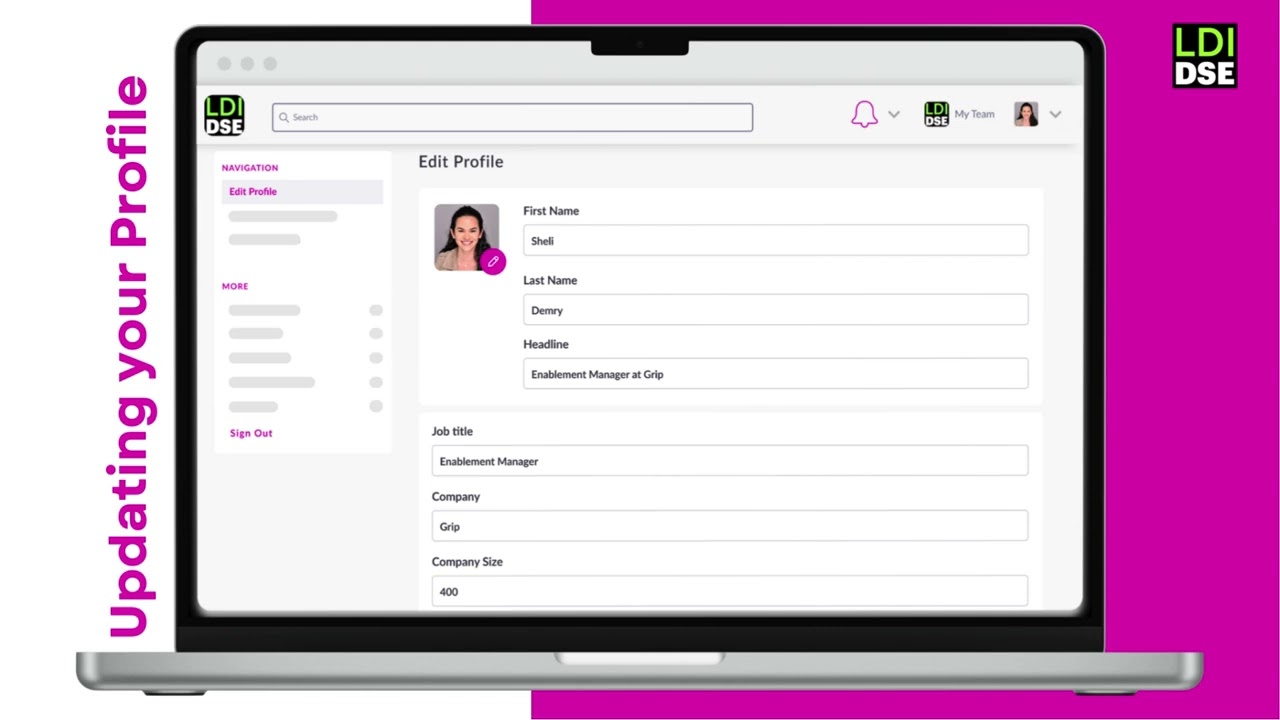 Learn how to use the official LDI+DSE Mobile App.