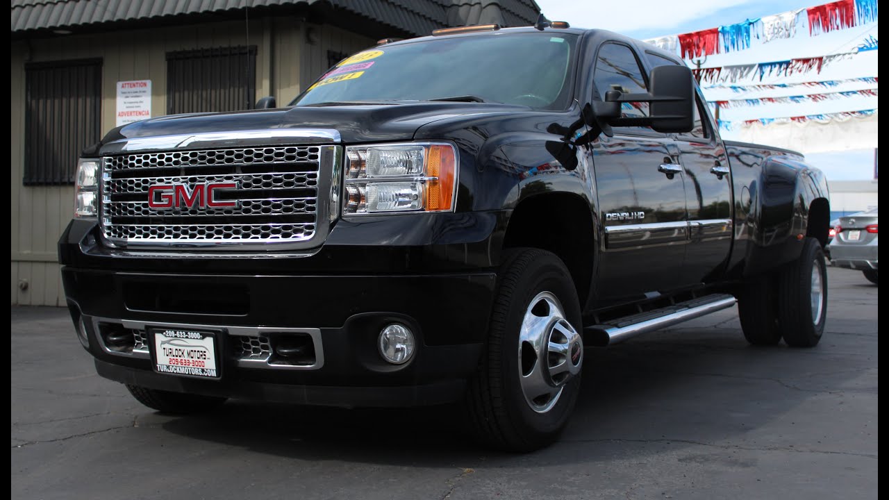 GMC Sierra 3500 HD Denali (2013) (pov and binaural audio)