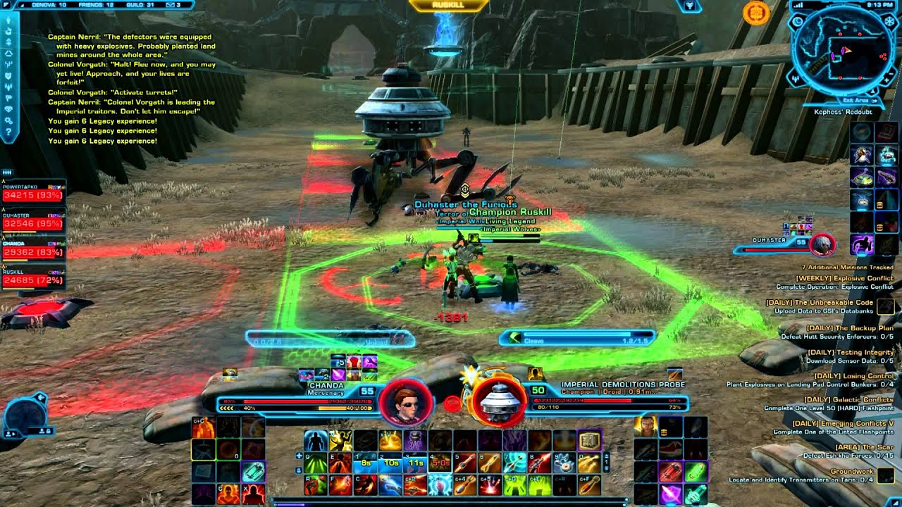 EC SM Full Run 4ppl