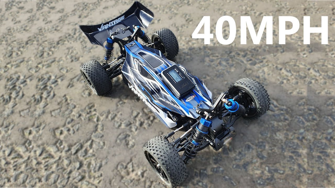 FTX Vantage Brushless 2S & 3S Speed Runs GPS