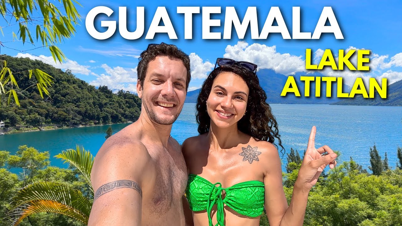 World's Coolest Lake! Lake Atitlan 🇬🇹 (San Marcos & San Pedro)