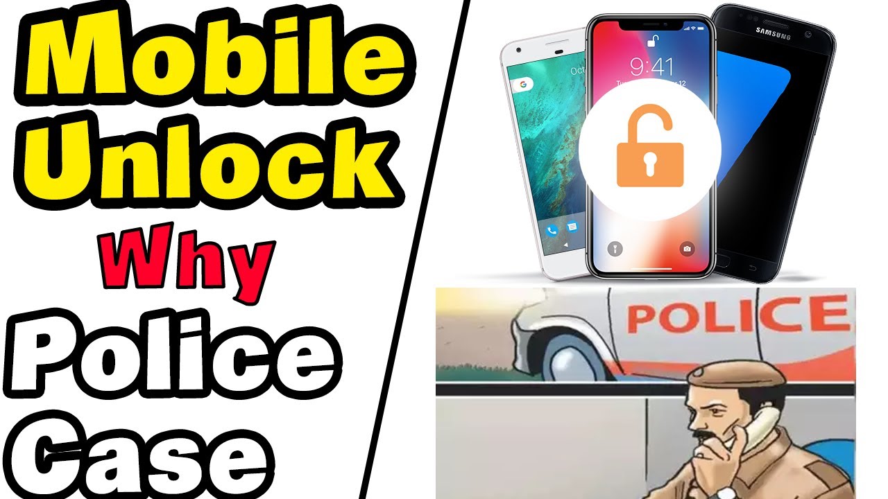 Indian Law For Unlocking Mobile Phones | Why Police Case 📱