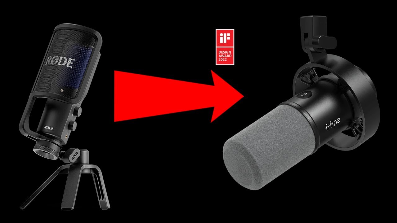 Comparisons Between Old And New Microphone.