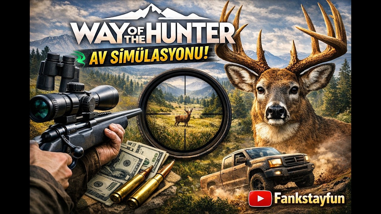 Bu Oyun Fazla Gerçekçi… İlk Büyük Trofe Peşindeyiz! 🦌🔥 | Way of the Hunter Türkçe
