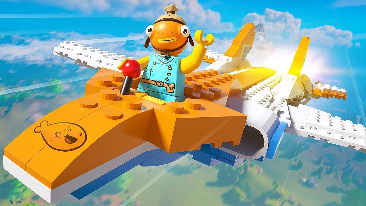 I BUILT A PLANE in LEGO FORTNITE!