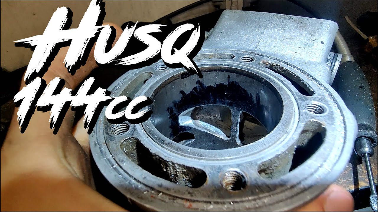 Husqvarna sm 144cc Sylinterin viilaus (Viilaus vinkkejä)
