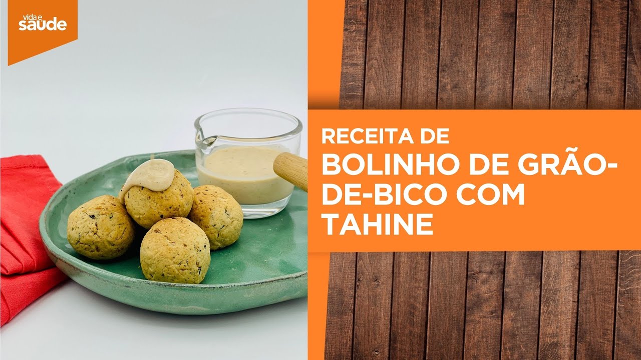 Receita: Bolinho de grão-de-bico com tahine (02/01/26)