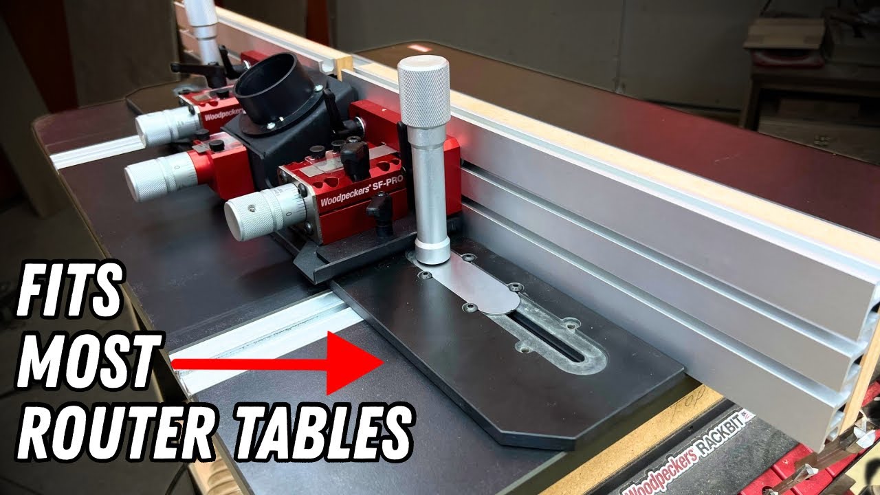 The Router Table Fence You Should've Bought l Woodpeckers SF-Pro Universal Router Fence
