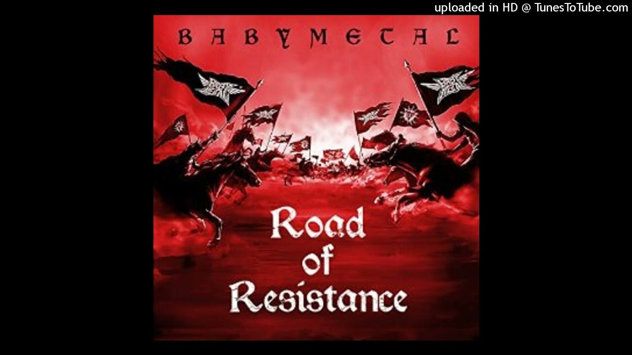 BABYMETAL-Road of Resistance (Guitar backing track)
