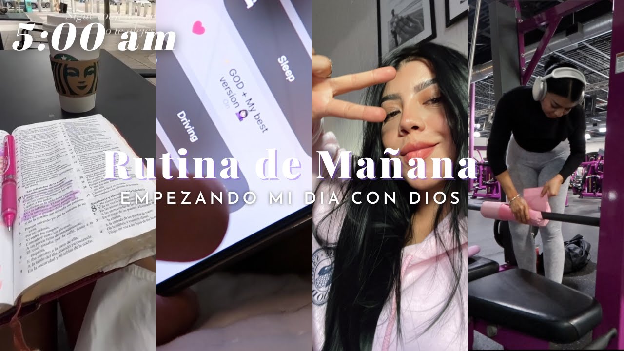 5AM CHICA CRISTIANA RUTINA DE MAÑANA + EMPEZANDO TU DIA CON DIOS.