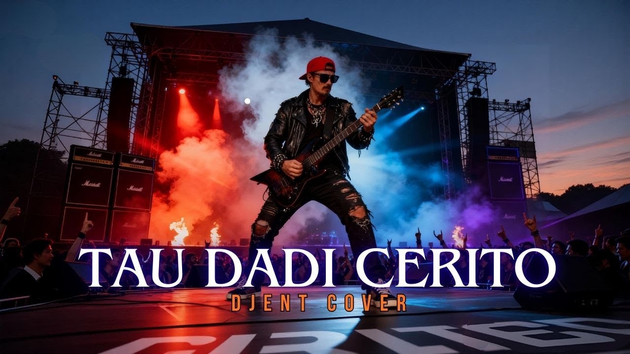 TAU DADI CERITO-Versi ROCK DJENT Paling Sadis !! | Cover Aiku Musikku