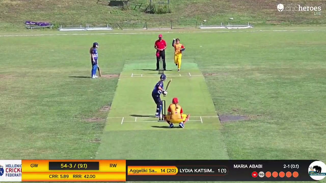 Romania Women vs Greece Women live cricket match | Women Continental Cricket Cup 2026 live - Moara