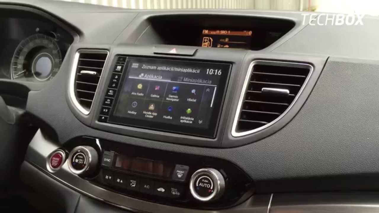 RECENZIA Honda CONNECT v Honde CR-V 2015 má OS Android