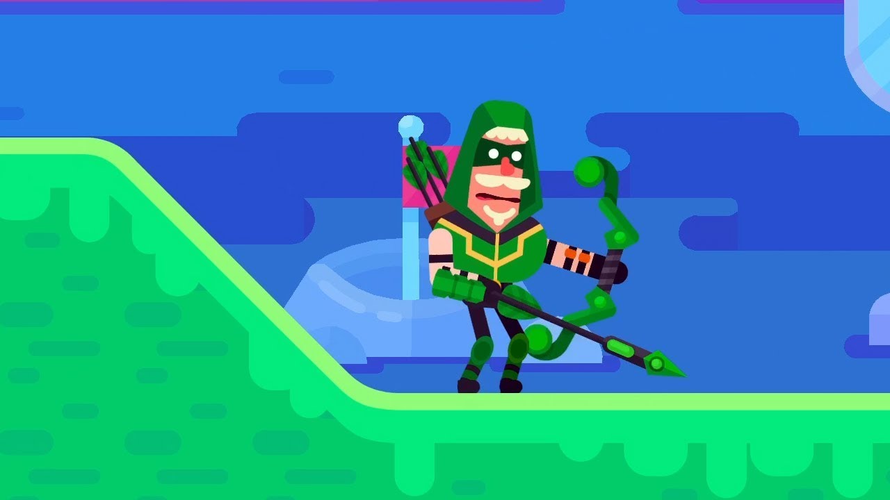 Bowmasters - Robin the Quickshooter Diamond Subscription  - TOURNAMENT Silver - Gameplay Walkthrough