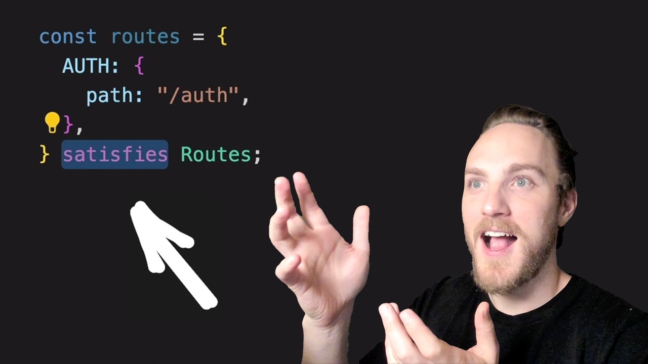 Better configuration in TypeScript using the `satisfies` operator