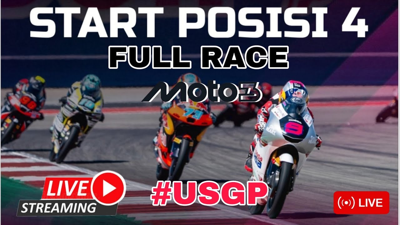 LIVE RACE 🇲🇨 Moto3 Amerika 2026 | VEDA PRATAMA FINISH P4 Di Sesi Kualifikasi