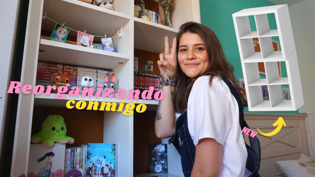 REORGANIZANDO mis mangas + NUEVA estantería