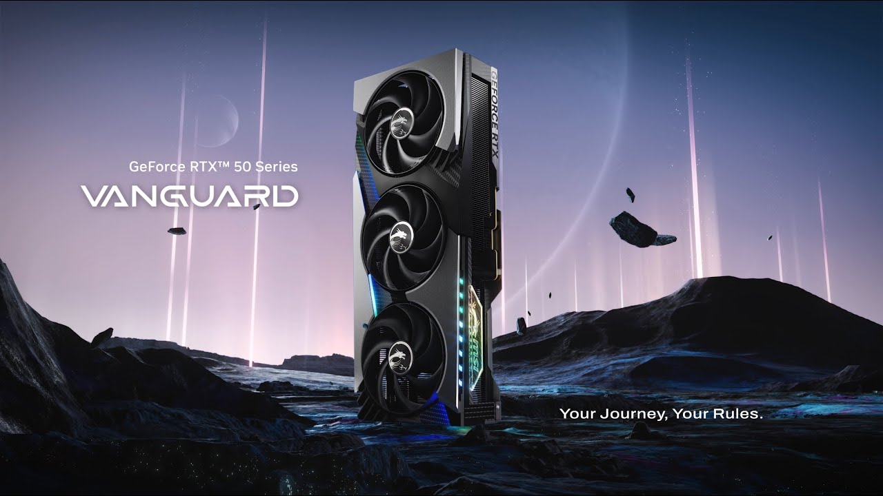 GeForce RTX&trade; 50 VANGUARD Series - Your Journey, Your Rules | MSI