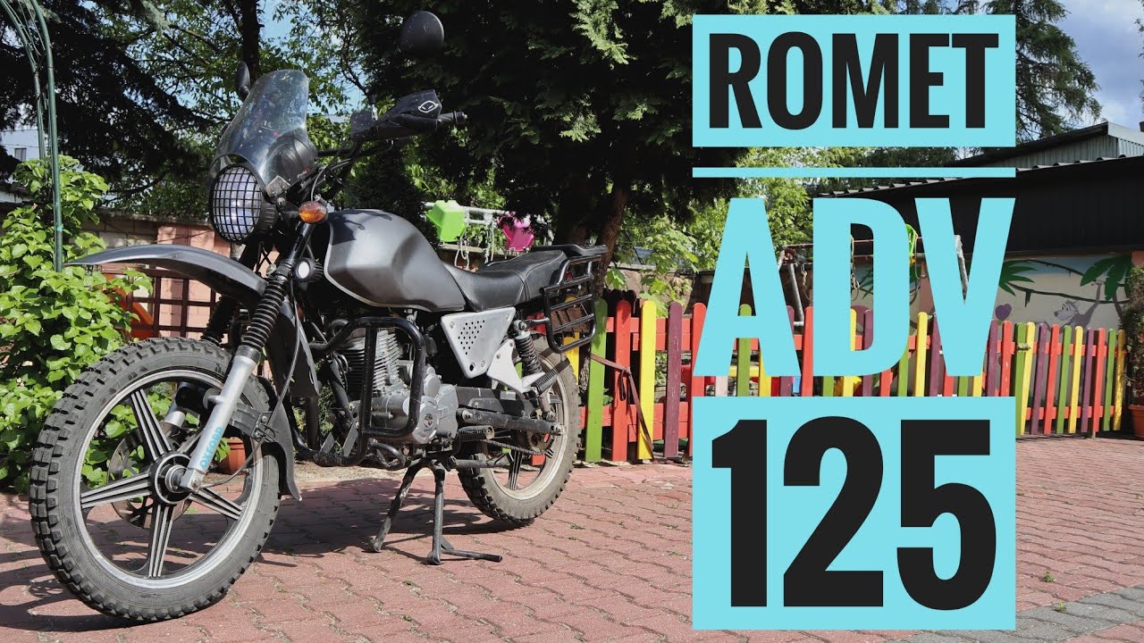 Stary nowy Romet ADV 125 2019r.