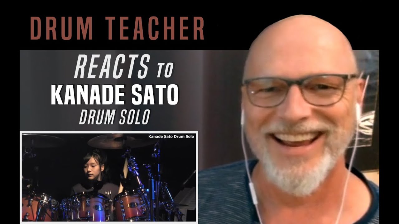 Drum Teacher Reacts to Kanade Sato - Drum Solo