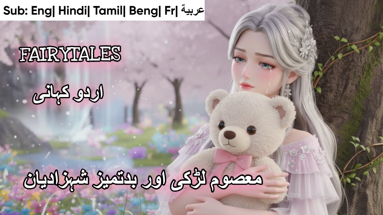 The Innocent girl and two Rude Princess💔💔😭| Hindi/Urdu stories #fairytales #fairytalesinhindi
