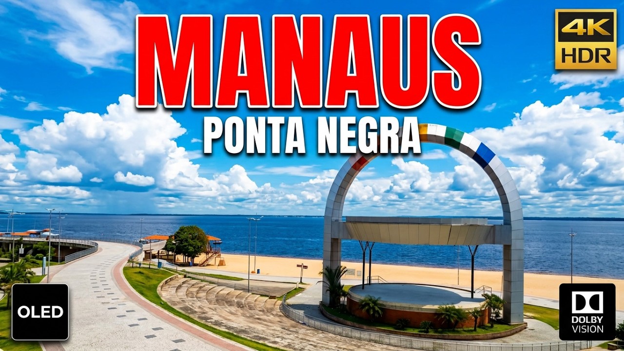 PONTA NEGRA MANAUS 2022 AMAZONAS 8K HDR ULTRA