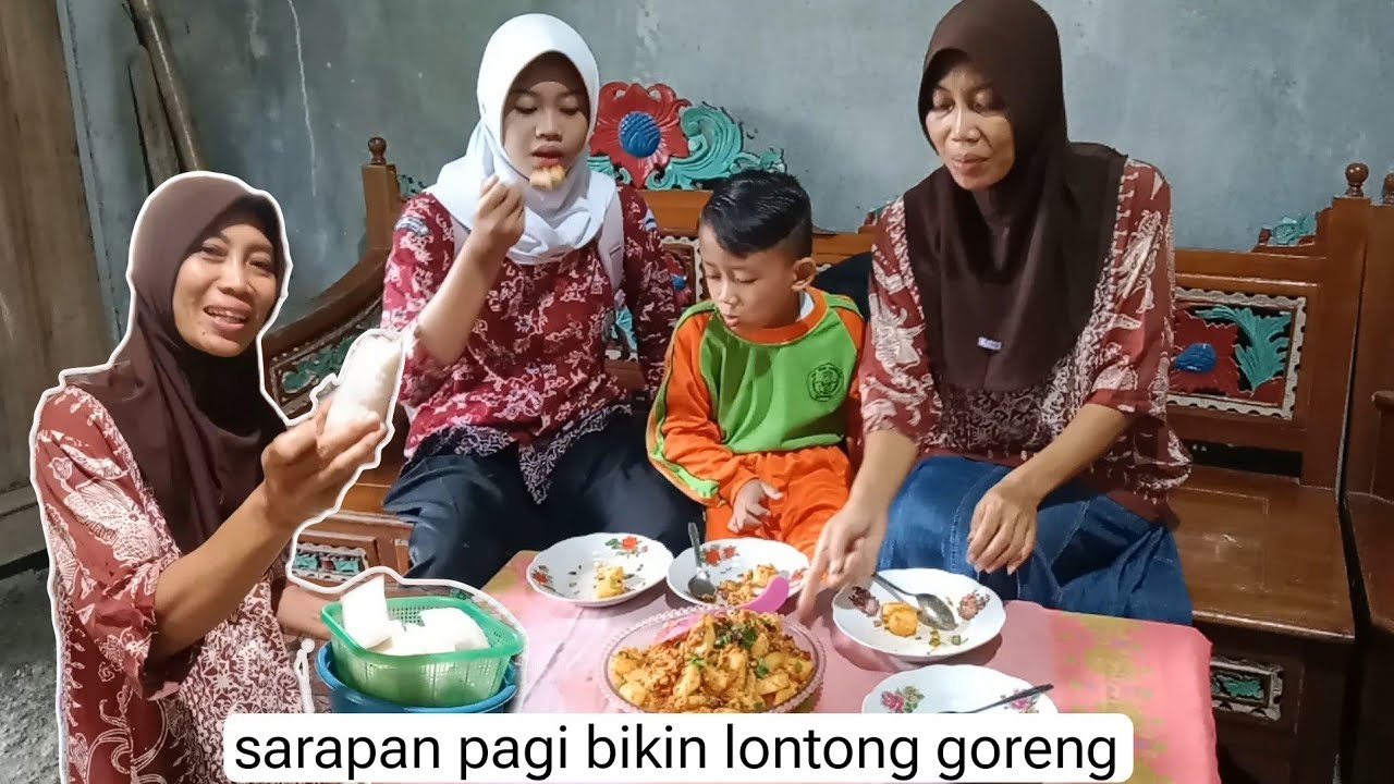 BIKIN LONTONG GORENG @Kuatbae