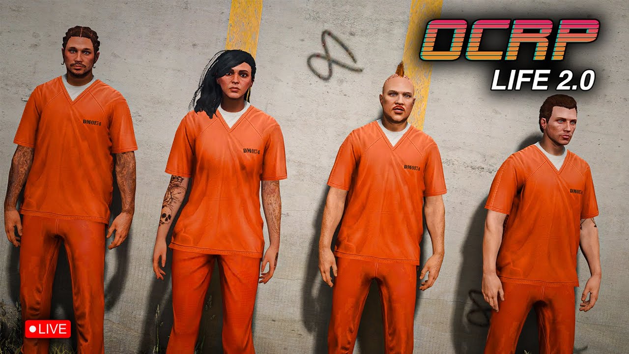 Day 1 Of PRISON In OCRP Life!