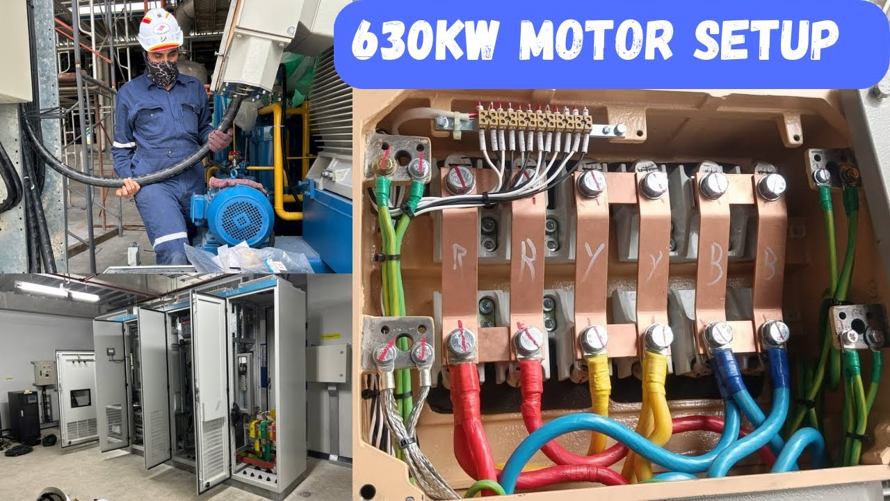 630Kw Motor complete Setup Review | AEP System | Power & Control Panel | Talagang Technology