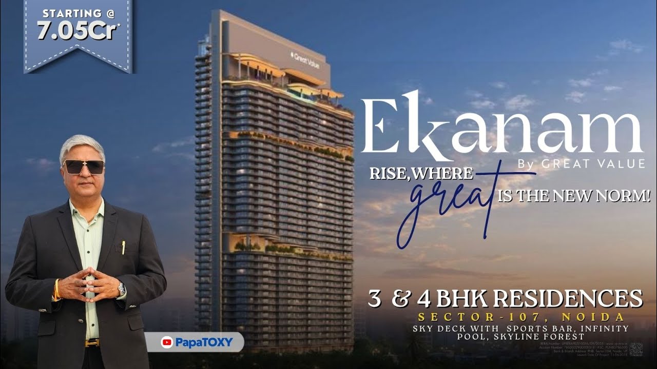 Noida Expressway's BEST 3 & 4 BHK Apartments Revealed