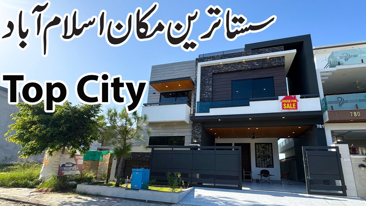 10 Marla House For Sale in Top City Islamabad