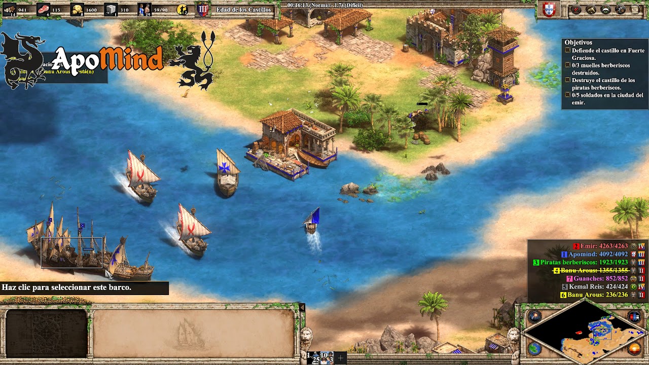 2. Lion of Africa [HARD] Francisco de Almeida - Age of Empires II: Definitive Edition