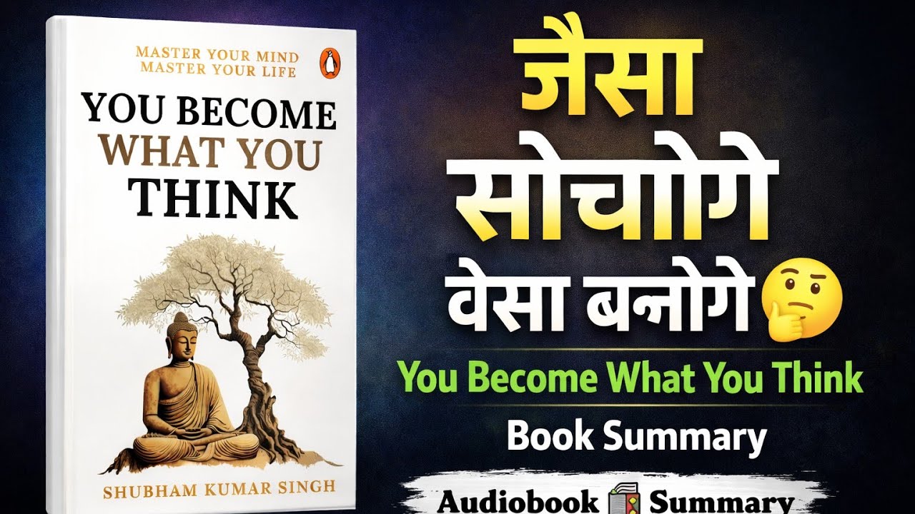 विचारों से बनता है तुम्हारा भविष्य! 😱 Mindset change से happiness और success | Book हिंदी