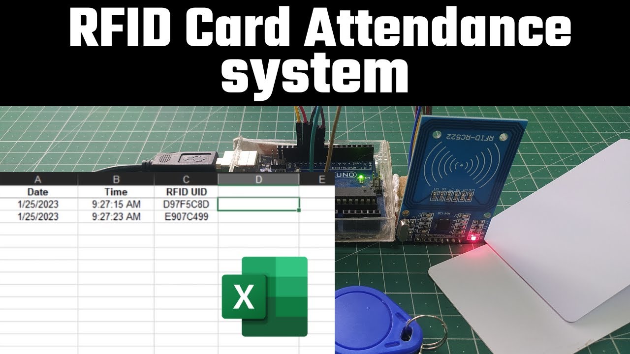 Система контроля посещаемости с помощью RFID-карт на базе Arduino ||Как отправить данные RFID в т...