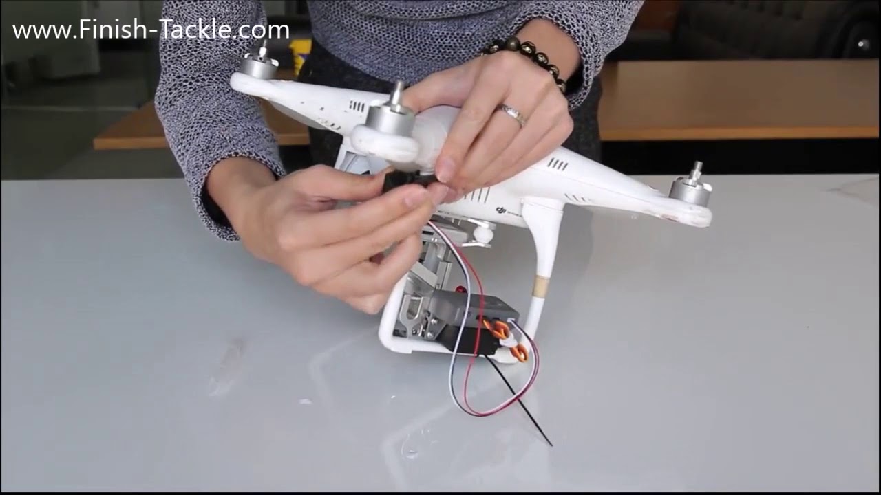 Payload Release Device for DJI Phantom | Finish-Tackle