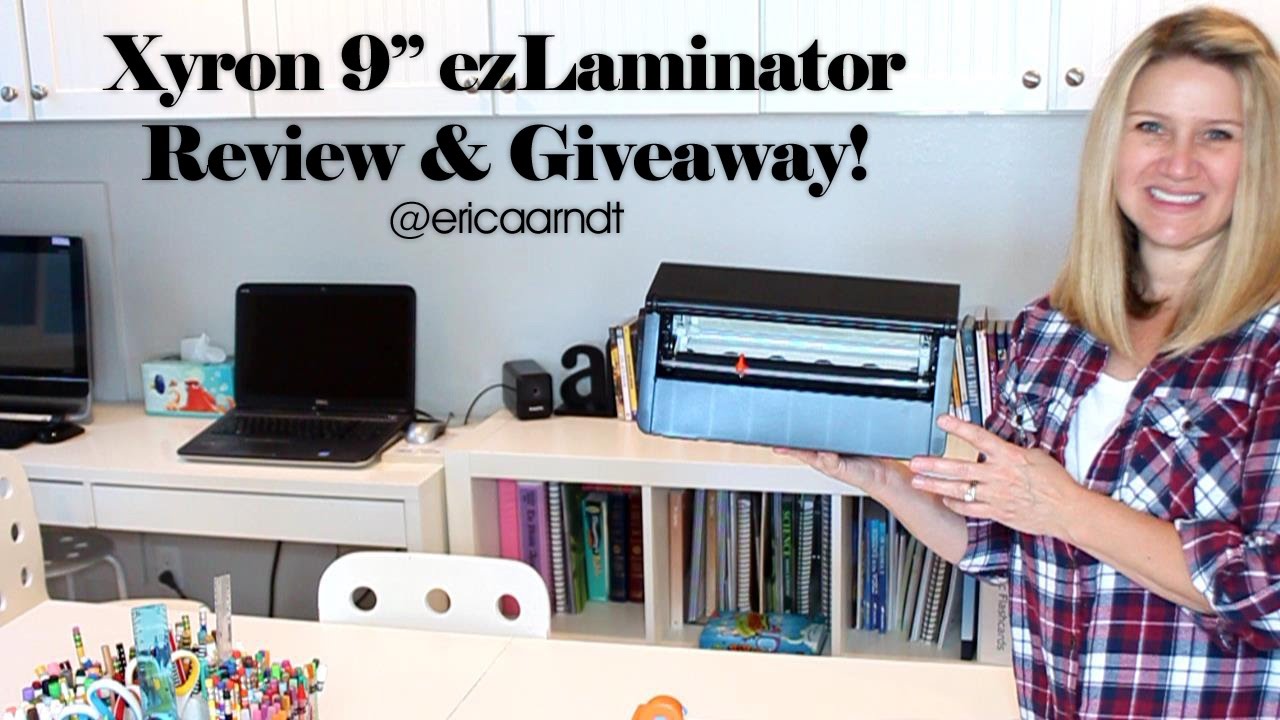 Xyron 9' ezLaminator Review & Giveaway