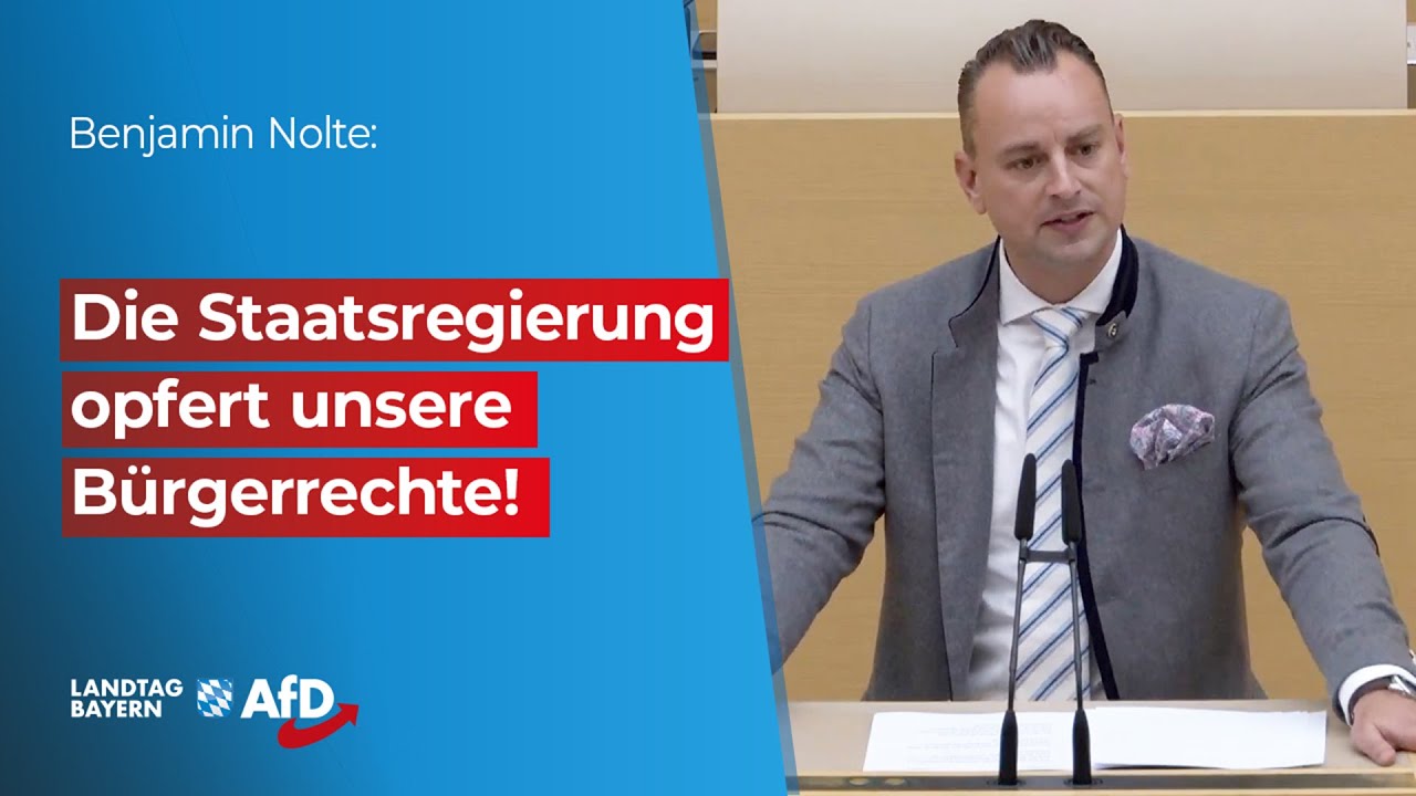 Klimakommunismus in Bayern: Die Staatsregierung opfert unsere B&uuml;rgerrechte!