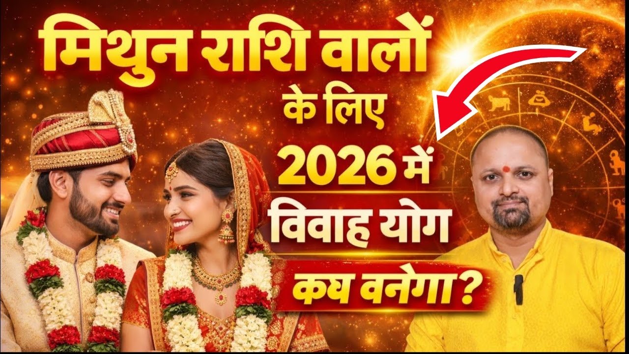 मिथुन राशि विवाह योग 2026 - आपकी किस्मत क्या कहती है?