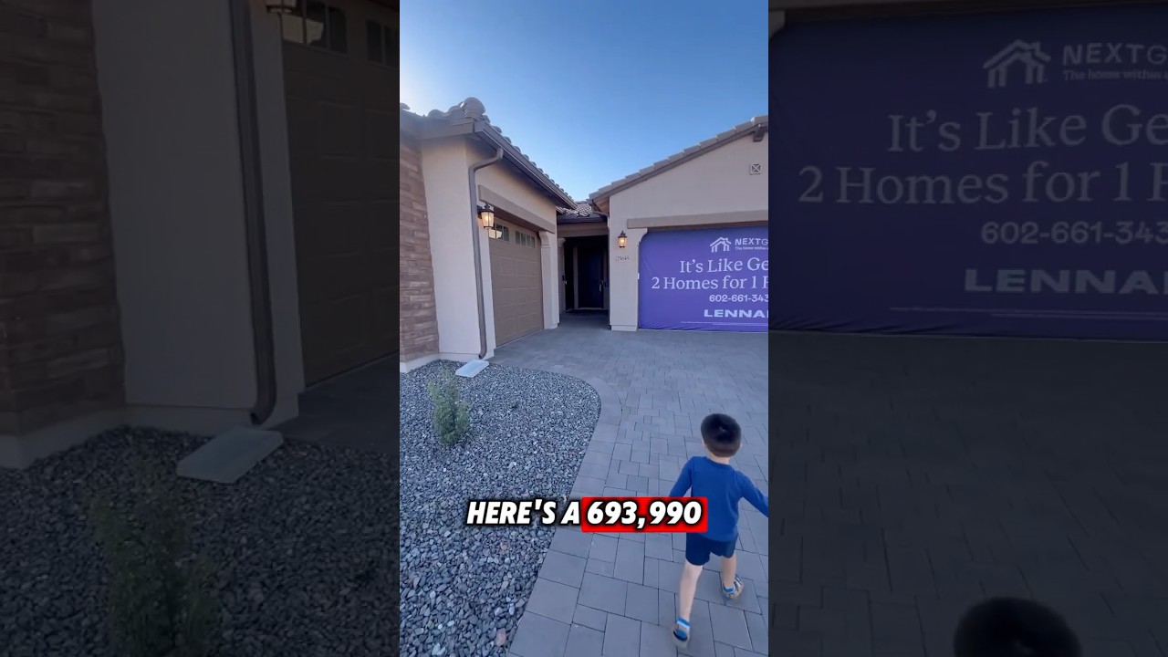 NextGen Home by Lennar🔥🔥🔥#arizonahomes #nexgen #movingtoarizona